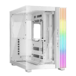 BE QUIET LIGHT BASE 600 DX korpusas su permatomu paneliu, baltas