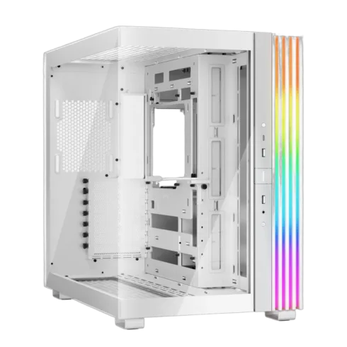 BE QUIET LIGHT BASE 600 DX korpusas su permatomu paneliu, baltas