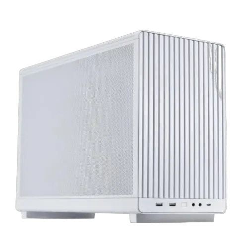Korpusas LIAN LI A3-mATX Micro su balta spalva