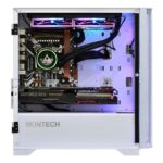 Case MONTECH AIR 100 ARGB MidiTower Not included MicroATX MiniITX Colour White AIR100ARGB(W)