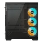 Case GIGABYTE GB-C500P ST MidiTower Case product features Transparent panel ATX MicroATX MiniITX Colour Black GB-C500PST