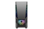 Korpusas Buffalo M730i, palaiko ATX/micro ATX, juodas midi tower