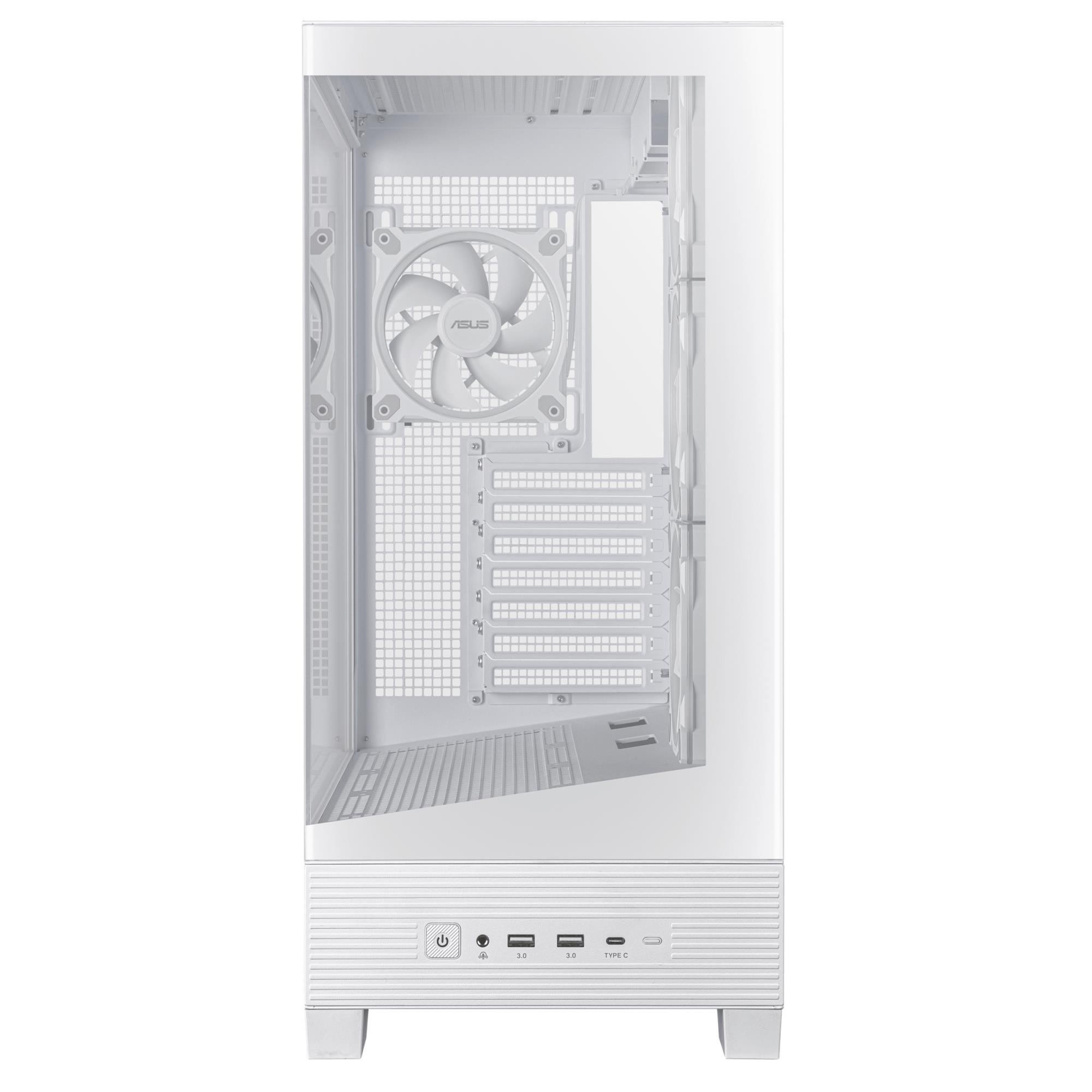 9096bda2-8a97-493f-a641-f8db8f865142-2 Case ASUS ASUS A31 PLUS Case MidiTower Case product features Transparent panel ATX BTX MicroATX MiniITX Colour White A31PLUSTGARGBWHITE