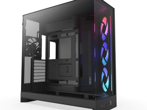 Case NZXT ATX/micro ATX/Mini-ITX/EATX Black Midi Tower PC CM-H92FB-R1