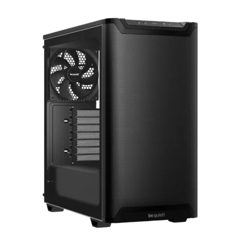 Korpusas BE QUIET PURE BASE 501, juodas, skirtas ATX, MicroATX, MiniITX