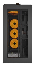 Case MONTECH HS02 PRO MidiTower Case product features Removeable HDD basket/Transparent panel Not included ATX MicroATX MiniITX Colour Black HS02PRO(B)