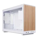 LIAN LI A3W-WDG micro ATX korpusas baltas