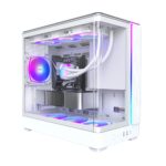 Case MONTECH micro ATX/Mini-ITX White Midi Tower PC KING 15 PRO KING15PRO(W)