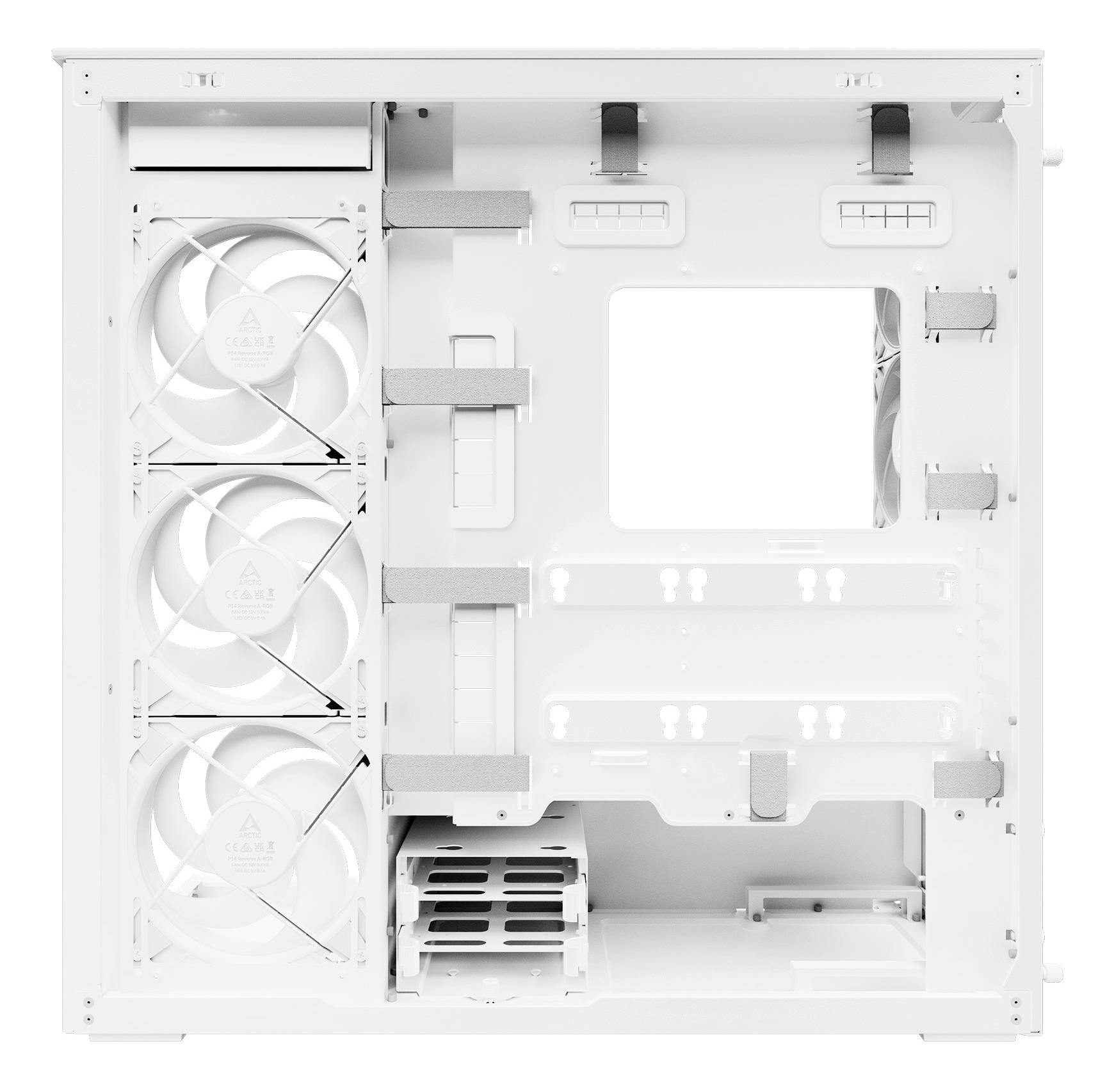 a0a57c79-143b-4df6-9727-2824e6e49d22-1 Case ARCTIC Xtender VG (White) Case product features Transparent panel Not included Colour White ACPCC00017A