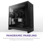 Case NZXT ATX/micro ATX/Mini-ITX/EATX Black Midi Tower PC CM-H92FB-01