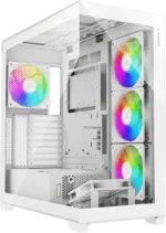 XILENCE X818.W.ARGB korpusas, ATX/micro ATX/Mini-ITX, baltas