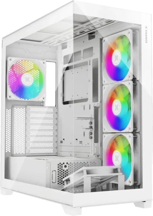 XILENCE X818.W.ARGB korpusas, ATX/micro ATX/Mini-ITX, baltas