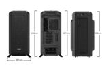Case BE QUIET Silent Base 802 Black MidiTower Not included ATX EATX MicroATX MiniITX Colour Black BG039