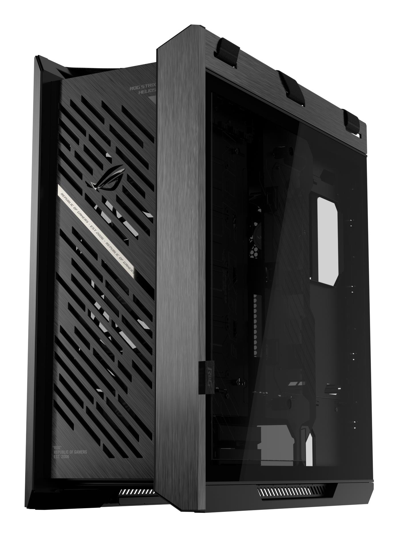 a65591b8-5074-44fb-811c-9745fc82fa5c Korpusas ASUS ROG Strix Helios II su atidarytomis šoninėmis sienelėmis