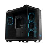 Case ASUS TUF Gaming GT502 Horizon MidiTower Case product features Transparent panel Not included ATX MicroATX MiniITX Colour Black TUFGAMINGGT502HORIZON