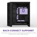 Case NZXT ATX/micro ATX/Mini-ITX/EATX Black Midi Tower PC CM-H92FB-01