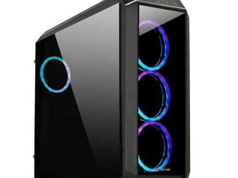 Case CHIEFTEC ATX/micro ATX/Mini-ITX Black Midi Tower PC GP-02B-UC-OP