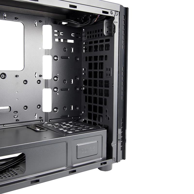 ada3548a-e535-4c70-87f4-b0f368917c6c-1 Case CHIEFTEC HAWK MidiTower Not included ATX MicroATX MiniITX Colour Black AL-02B-OP