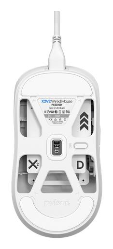 adeb14f9-e360-48ed-a539-234dd3e3bb33-1 MOUSE USB OPTICAL X2/MEDIUM WHITE PX2222D PULSAR