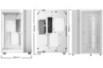Case BE QUIET LIGHT BASE 600 DX Tower Case product features Transparent panel ATX MicroATX MiniITX Colour White BGW66