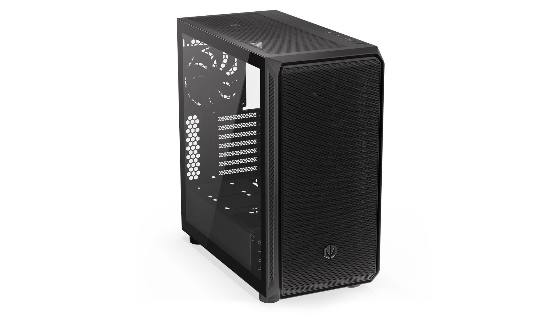 b039377c-6a86-4966-a7e3-32b6cd9def38-1 Case ENDORFY Arx 700 Air MidiTower Case product features Transparent panel ATX MicroATX MiniITX Colour Black EY2A012