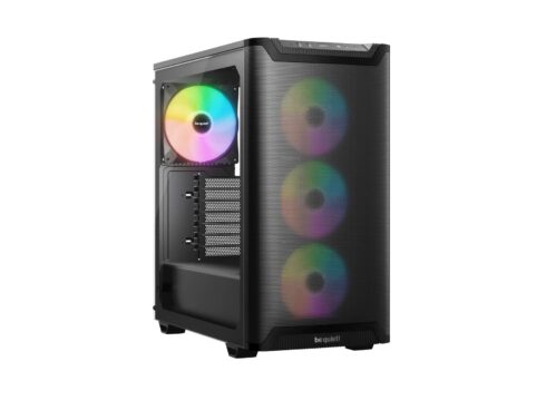 Case BE QUIET PURE BASE 501 LX MidiTower Case product features Transparent panel Not included ATX MicroATX MiniITX Colour Black BGW78