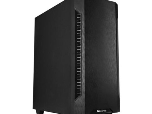Case CHIEFTEC ELOX MidiTower Not included ATX MicroATX MiniITX Colour Black AS-01B-OP