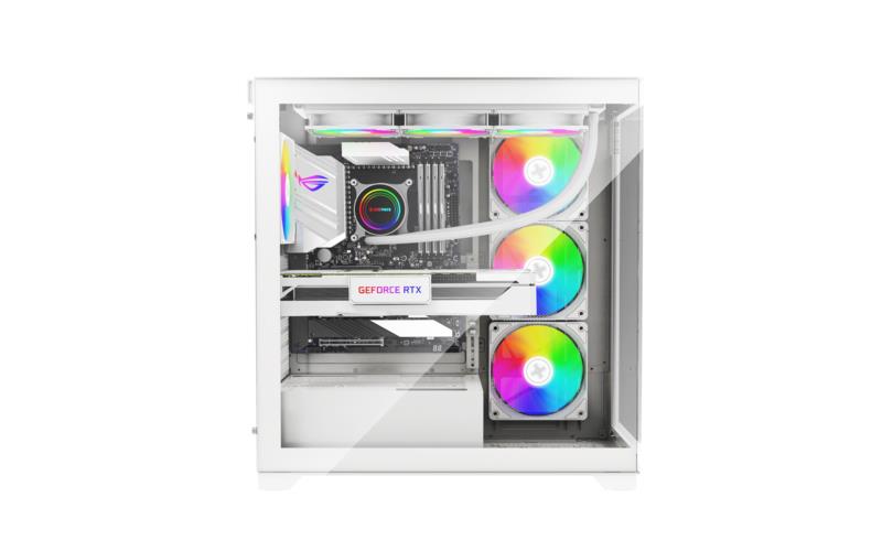 b45278d0-a30f-4577-bee0-2c7c0a2f3ef6-1 Case XILENCE ATX/micro ATX/Mini-ITX White Midi Tower PC X818.W.ARGB