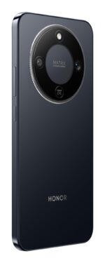Mobilus telefonas Honor Magic8 Lite, juodas, matomas iš šono