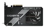 Vaizdo plokštė GIGABYTE NVIDIA GeForce RTX 5060 Ti, šoninis vaizdas su aušinimo sistema