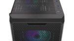 Case ENDORFY Regnum 400 ARGB MidiTower Case product features Transparent panel Not included ATX MicroATX MiniITX Colour Black EY2A009