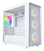 Korpusas MONTECH X5M su mikro ATX/Mini-ITX formatu, baltas