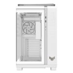 Case ASUS TUF Gaming GT502 Horizon MidiTower Case product features Transparent panel Not included ATX MicroATX MiniITX Colour White TUFGAMGT502HORIZONWHT