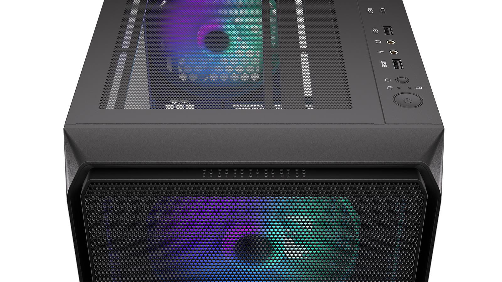 be9bc74a-39f9-4cfc-8031-d8b764af66b2-1 Case ENDORFY Arx 500 ARGB MidiTower Case product features Transparent panel Not included ATX MicroATX MiniITX Colour Black EY2A011
