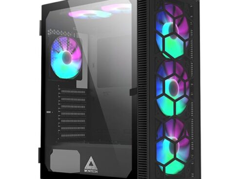 Case MONTECH X3 Glass MidiTower Not included Colour Black X3GLASS(B)