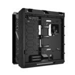 Korpuso ASUS ROG Strix Helios II su atidarytu šoniniu stiklu ir vidine erdve