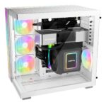 Case BE QUIET LIGHT BASE 600 DX Tower Case product features Transparent panel ATX MicroATX MiniITX Colour White BGW66