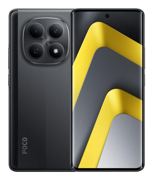 Poco M8 5G su 8GB RAM ir 512GB atminties, juodas