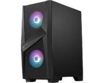 Case MSI MAG Forge 100R MidiTower Not included ATX MicroATX MiniITX Colour Black MAGFORGE100R