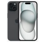 iPhone 15 128GB juodas su 48MP pagrindine kamera
