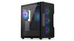 Case ENDORFY Regnum 400 ARGB MidiTower Case product features Transparent panel Not included ATX MicroATX MiniITX Colour Black EY2A009