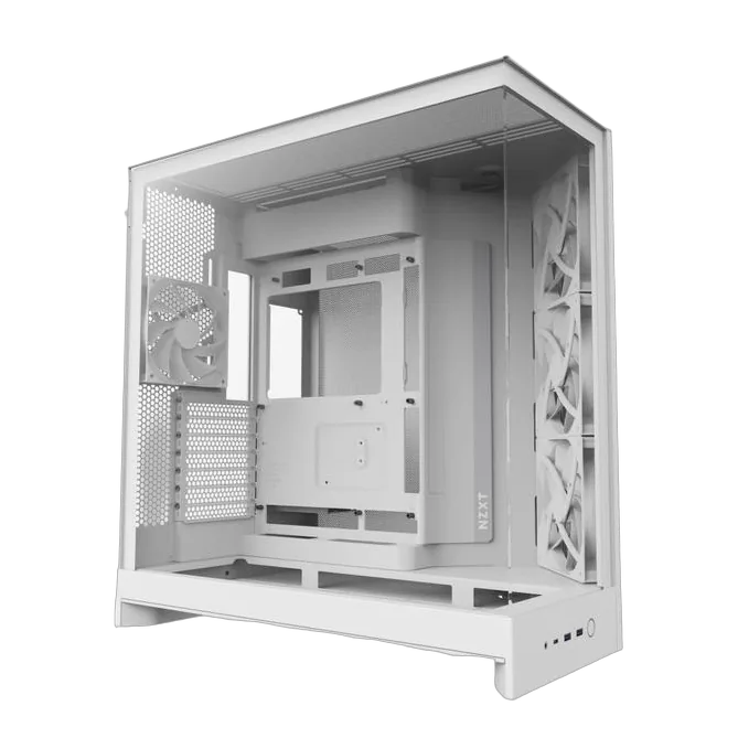 c4a745d3-0432-4901-a012-ea37cf97f393-1 NZXT H9 Flow balta midi bokštas su dviguba kamera
