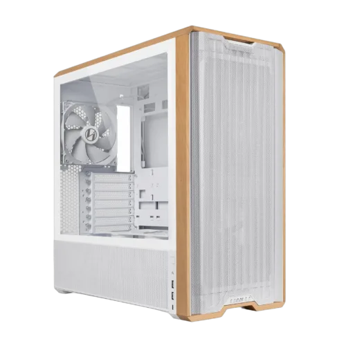 Korpusas LIAN LI LANCOOL 217, baltas, skirtas ATX/micro ATX/EATX