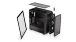 Case ENDORFY Arx 700 Air MidiTower Case product features Transparent panel ATX MicroATX MiniITX Colour Black EY2A012