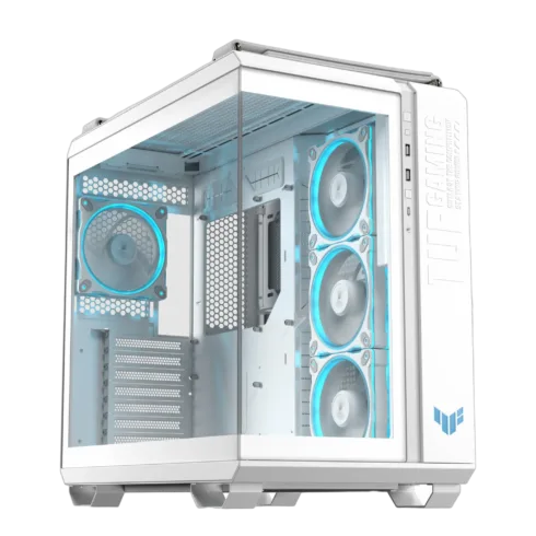 ASUS TUF Gaming GT502 Horizon korpusas su permatomu paneliu