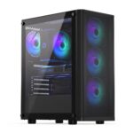 Case ENDORFY Ventum 200 ARGB MidiTower Case product features Transparent panel Not included ATX MicroATX MiniITX Colour Black EY2A014
