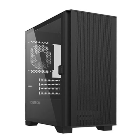 Korpusas MONTECH AIR 100 LITE juodas, MicroATX formatas