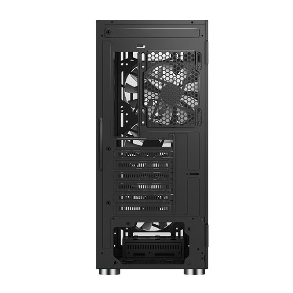 d01e4b4a-ecdd-409a-8a95-b01d3131c9af-1 Korpuso MONTECH X3 Glass vidinis vaizdas su komponentų išdėstymu