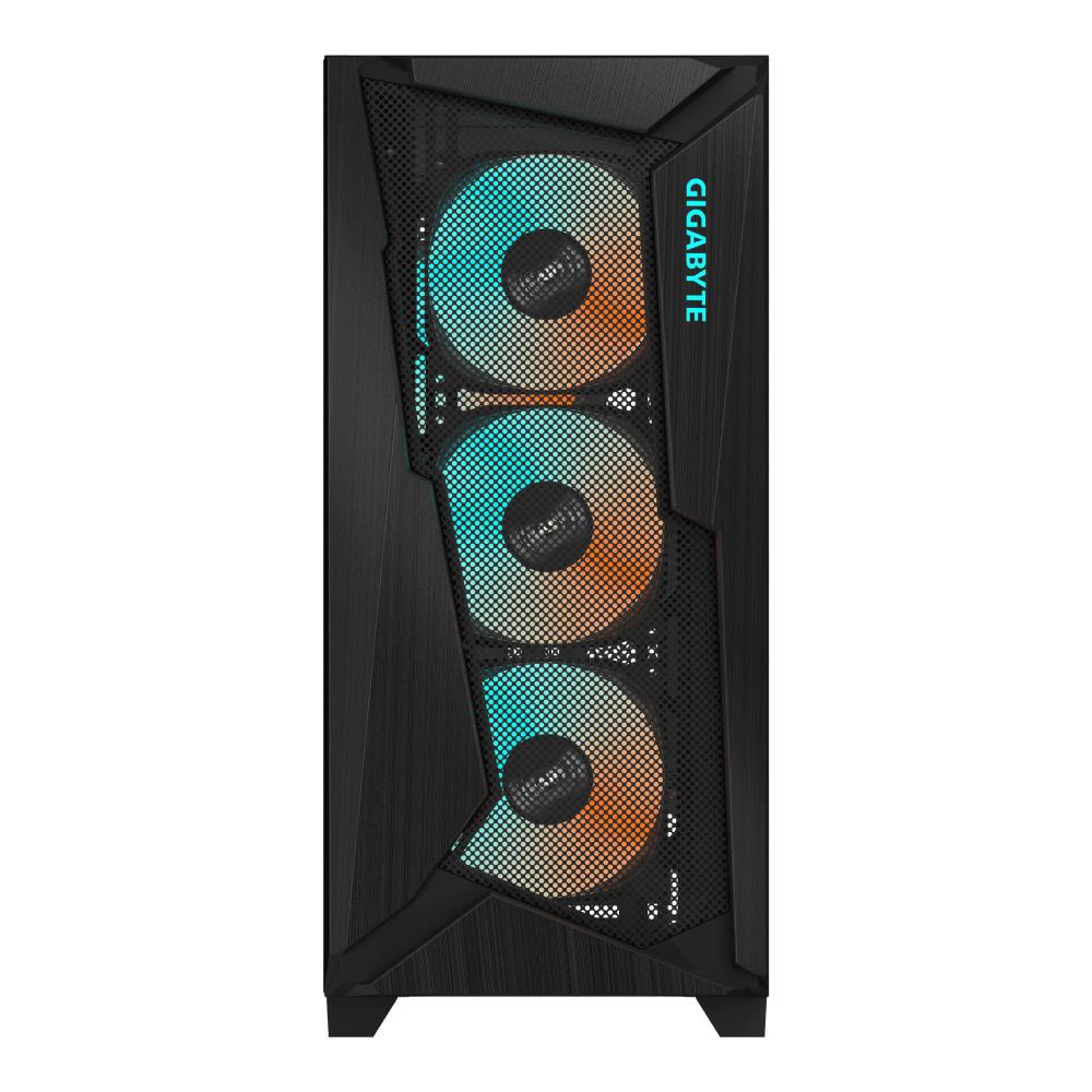 d1796743-d638-420f-8fc7-a2c64b628d54-2 Case GIGABYTE C301G V2 BLACK MidiTower Case product features Transparent panel Not included ATX EATX MicroATX MiniITX Colour Black C301GV2