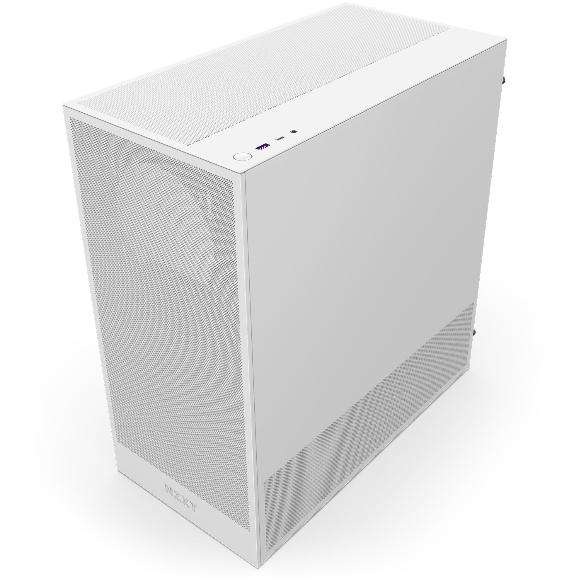 d17ffce4-f7d9-4037-8ff2-ebb9de5189c5-1 Case NZXT H5 Flow MidiTower Case product features Transparent panel Not included ATX EATX MicroATX MiniITX Colour White CC-H52FW-01
